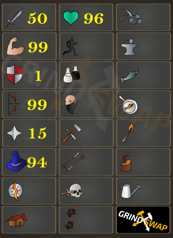 GrindSwap - Maxed Out Quested P2P Pure